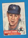 1953 Topps Whitey Ford Yankees Card #207