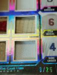 Joe DiMaggio Jersey Card #3/25 with Legends