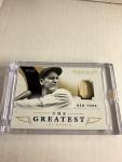 2014 Panini Immaculate Lou Gehrig Bat Card 36/49