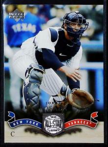 2005 Upper Deck Jorge Posada Yankees Card #25