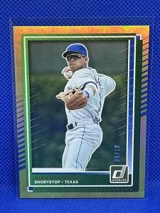 2025 Donruss ALEX RODRIGUEZ GOLD 8/10 Card