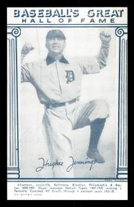 Hughie Jennings 1977 Hall of Fame Baseball Card