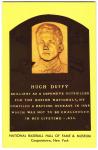 Hugh Duffy Hall of Fame Postcard Card