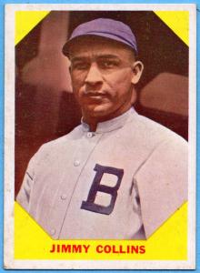 1960 Fleer Jimmy Collins Boston Red Sox Card