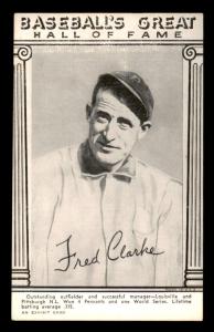 1948 W464 Fred Clarke Baseball Card - Pirates