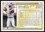 1999 Topps Alex Rodriguez Baseball Card #300