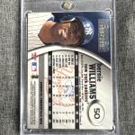2001 E-X Essential Credentials Bernie Williams /299