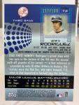 2004 Topps Finest Alex Rodriguez Gold X-Fractor