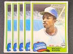 1981 Topps Mickey Rivers #145 Card Set
