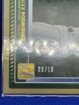 2025 Donruss ALEX RODRIGUEZ GOLD 8/10 Card