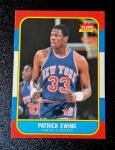 1986-87 Fleer Patrick Ewing Rookie Card #32