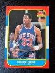 1986-87 Fleer Patrick Ewing Rookie Card #32