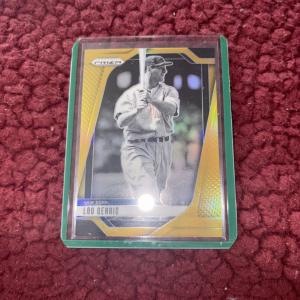 2025 Prizm Baseball Lou Gehrig Gold Prizm /10