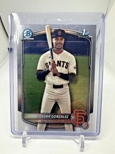 2025 Bowman Chrome Josuar Gonzales #BCP-153 Card