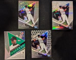 1999 Topps Tek Frank Thomas White Sox Card