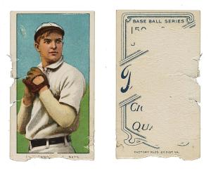 T206 Christy Mathewson White Cap Sports Card