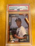 1992 Fleer Mariano Rivera Baseball Card PSA 7