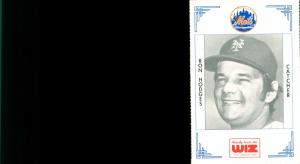 1991 New York Mets The Wiz Card - Choose One!