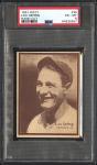 1931 W517 #35 Lou Gehrig PSA 6 Rare Card