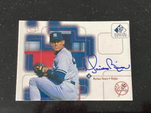 1999 Upper Deck SP Autograph Mariano Rivera