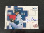 1999 Upper Deck SP Autograph Mariano Rivera