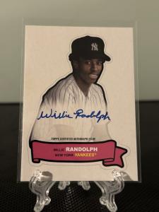Willie Randolph 2024 Topps Archives Auto Card