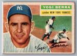1956 Topps Yogi Berra #110 Gray Back Card