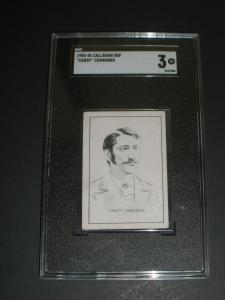 Candy Cummings 1950-56 Callahan Baseball Card SGC 3