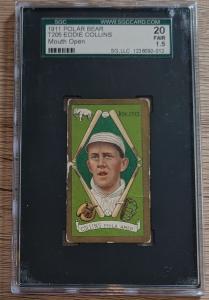 Eddie Collins 1911 T205 Gold Border Card