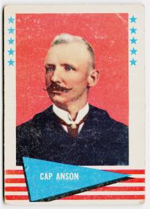 1961 Fleer Cap Anson #4 Baseball Card
