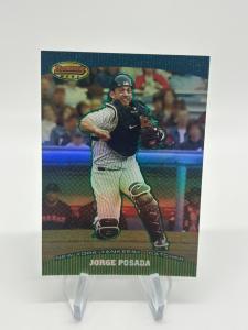 2004 Bowman's Best Jorge Posada Green Parallel /100