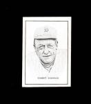 Wilbert Robinson 1950-56 Callahan Hall of Fame Card