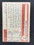1954 Bowman Phil Rizzuto Baseball Card Yankees