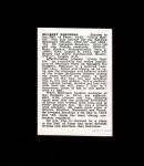 Wilbert Robinson 1950-56 Callahan Hall of Fame Card