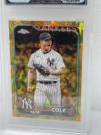 Gerrit Cole 2024 Topps Chrome Sapphire Gold /50