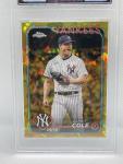 Gerrit Cole 2024 Topps Chrome Sapphire Gold /50