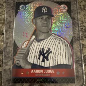 2025 Bowman Chrome Megabox Aaron Judge Mojo Refractor