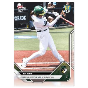 2025 Topps Now Athletes Unlimited Bri Ellis Card
