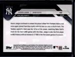 2025 Topps Now Aaron Judge Babe Ruth Card