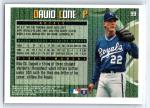 1995 Finest #99 David Cone Refractor Card