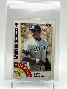 1984 Topps Dave Winfield Baseball Card #402