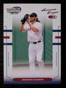 2004 Donruss Johnny Damon #WS-29 Magenta Holofoil