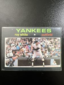 1971 Topps Roy White Baseball Card #395