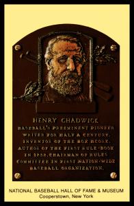 Henry Chadwick Cooperstown Hall of Fame Postcard