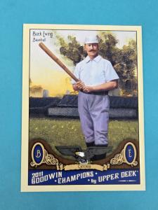 2011 Upper Deck Goodwin Champions Buck Ewing Card
