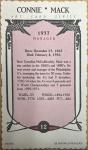 Connie Mack 1984 Art Card Collectible