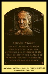 George Wright Hall of Fame Postcard