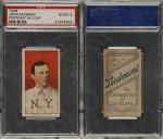 1909-1911 T206 John McGraw Portrait NY Giants Card