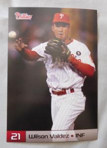 2011 Philadelphia Phillies 4x6 Baseball Photo Cards