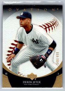 2006 Upper Deck Ovation Derek Jeter Gold #81